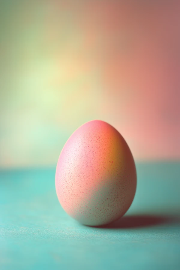 Pastel Gradient Egg
