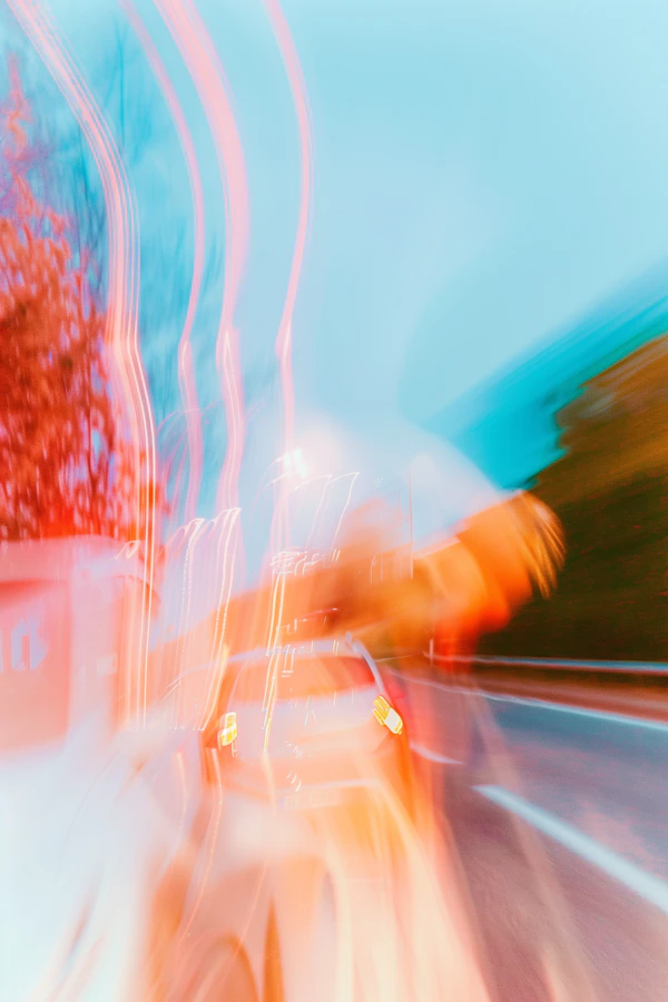 Abstract Light Streaks