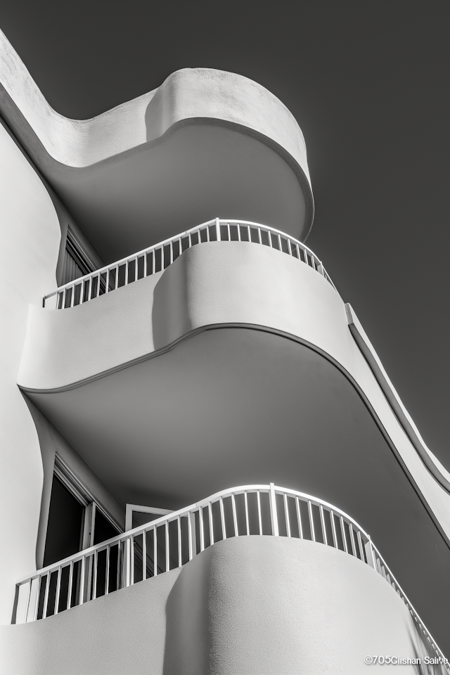 Curvilinear Architectural Elegance