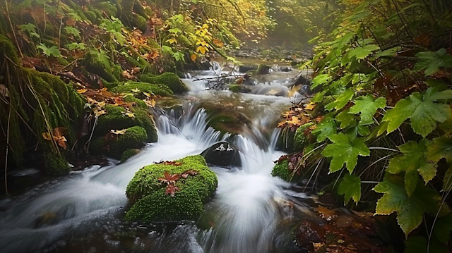 Serene Forest Stream