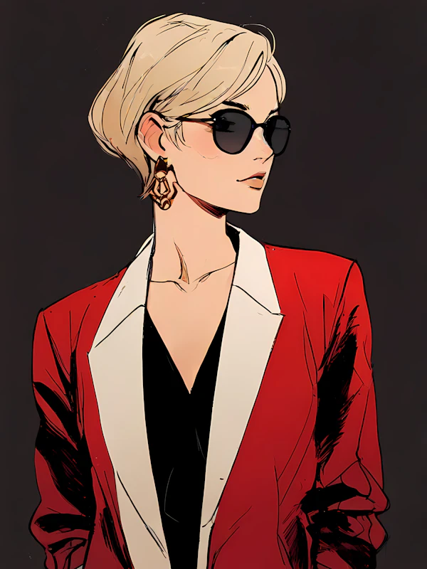 Stylish Character Illustration
