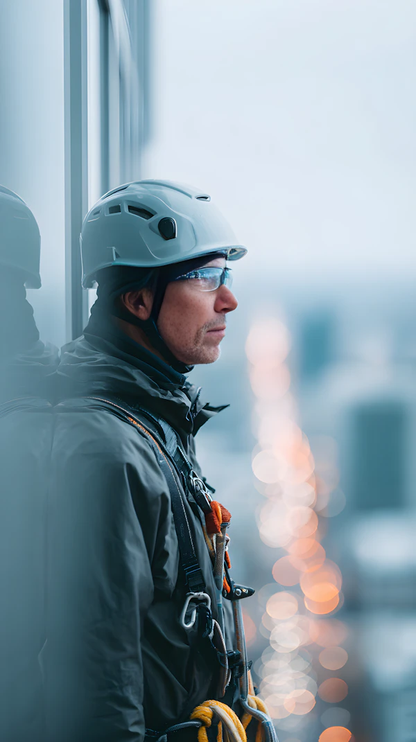 Urban Climber at Work