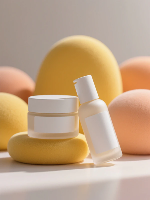 Minimalist Skincare Display