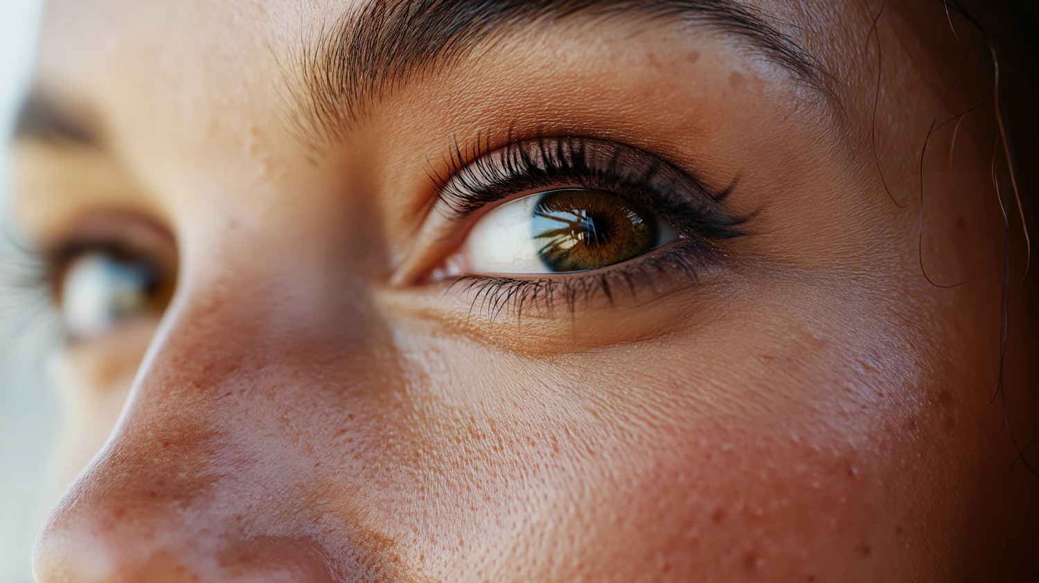 Close-up of Human Face