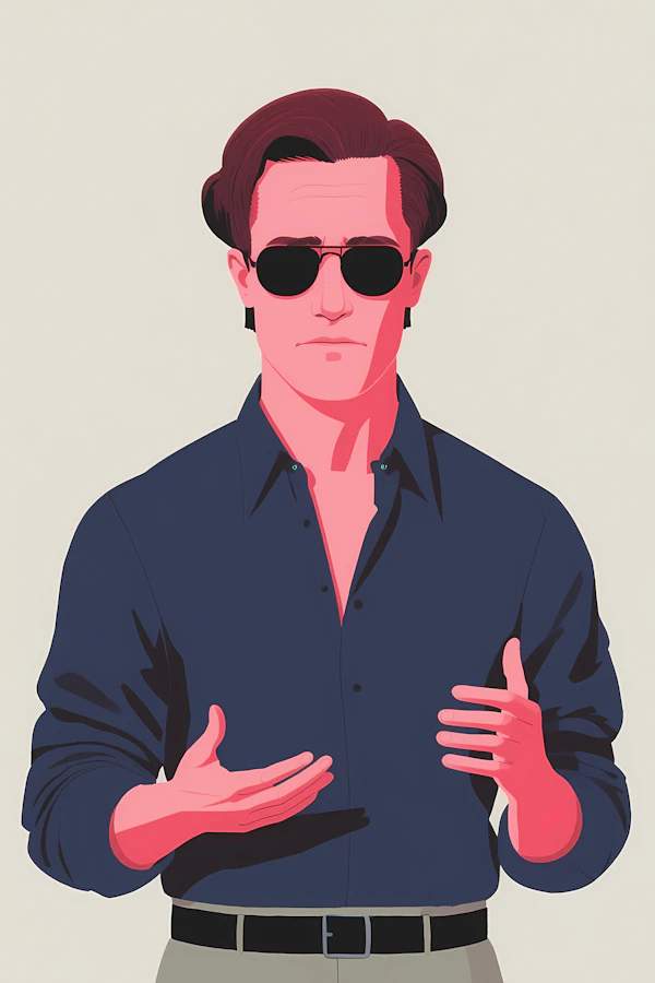 Stylized Man Illustration
