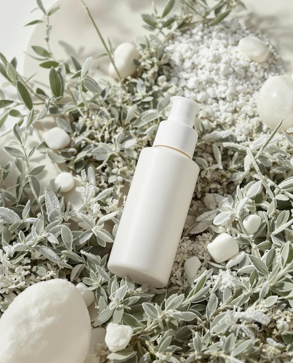 Minimalist Skincare Display