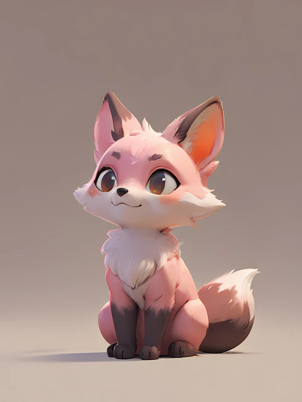 Cartoon Fox Illustration