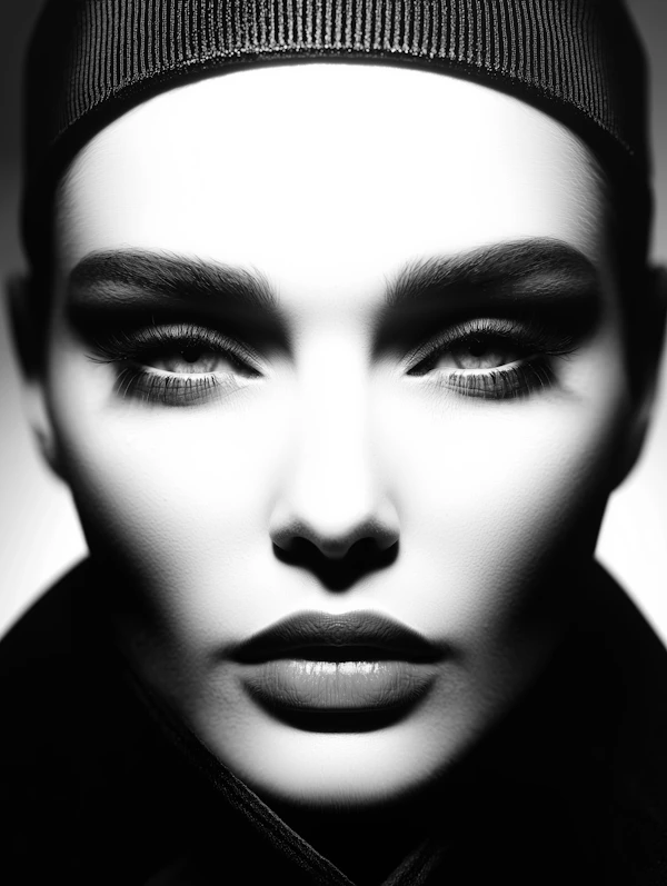 Dramatic Portrait Close-up