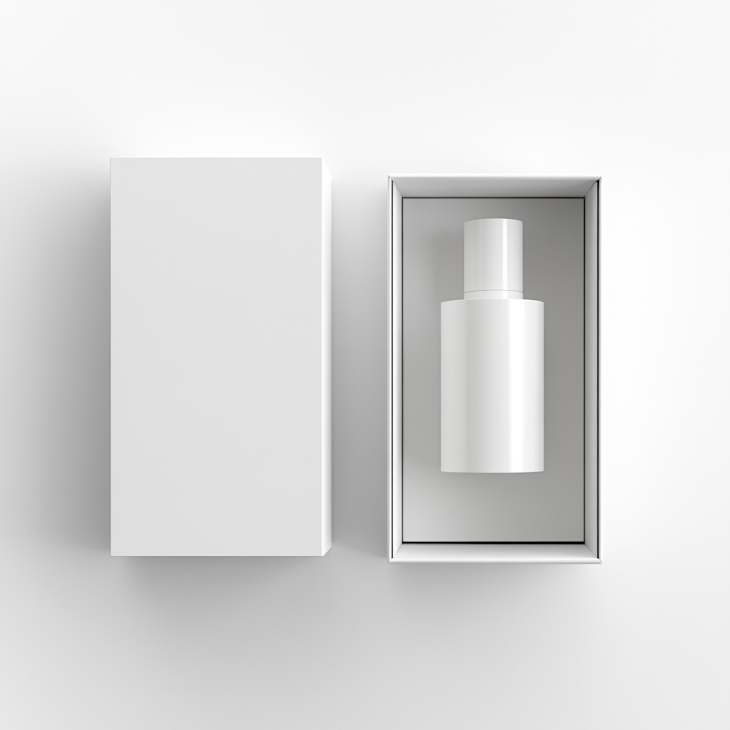 Minimalist Skincare Display