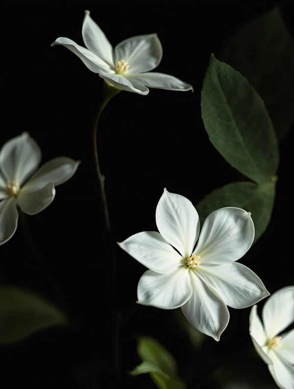 Elegant White Flowers