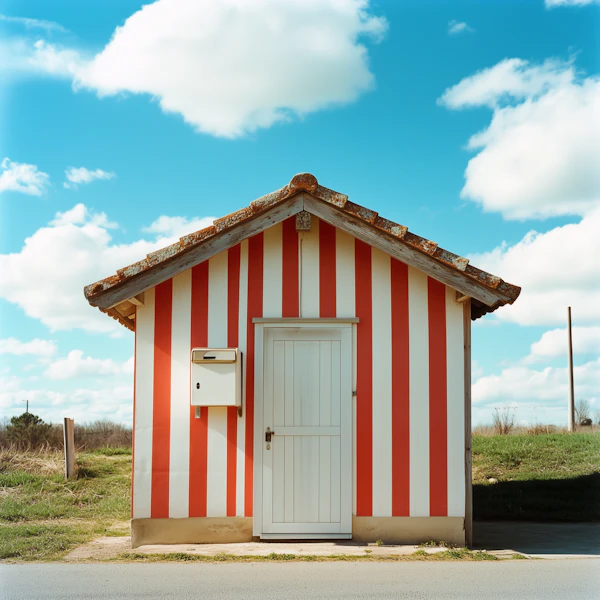 Charming Striped House