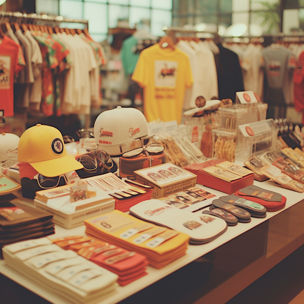 Pop Culture Merchandise Display