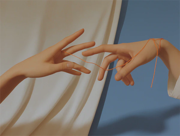 Hands and String Art