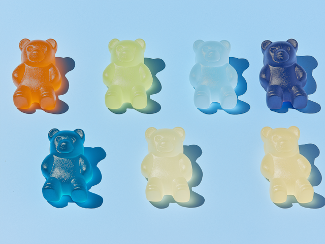 Colorful Gummy Bears