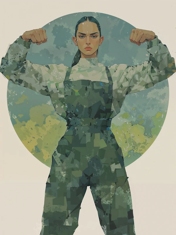 Empowered Woman Art