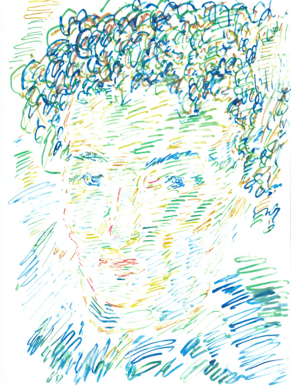 Abstract Face Art