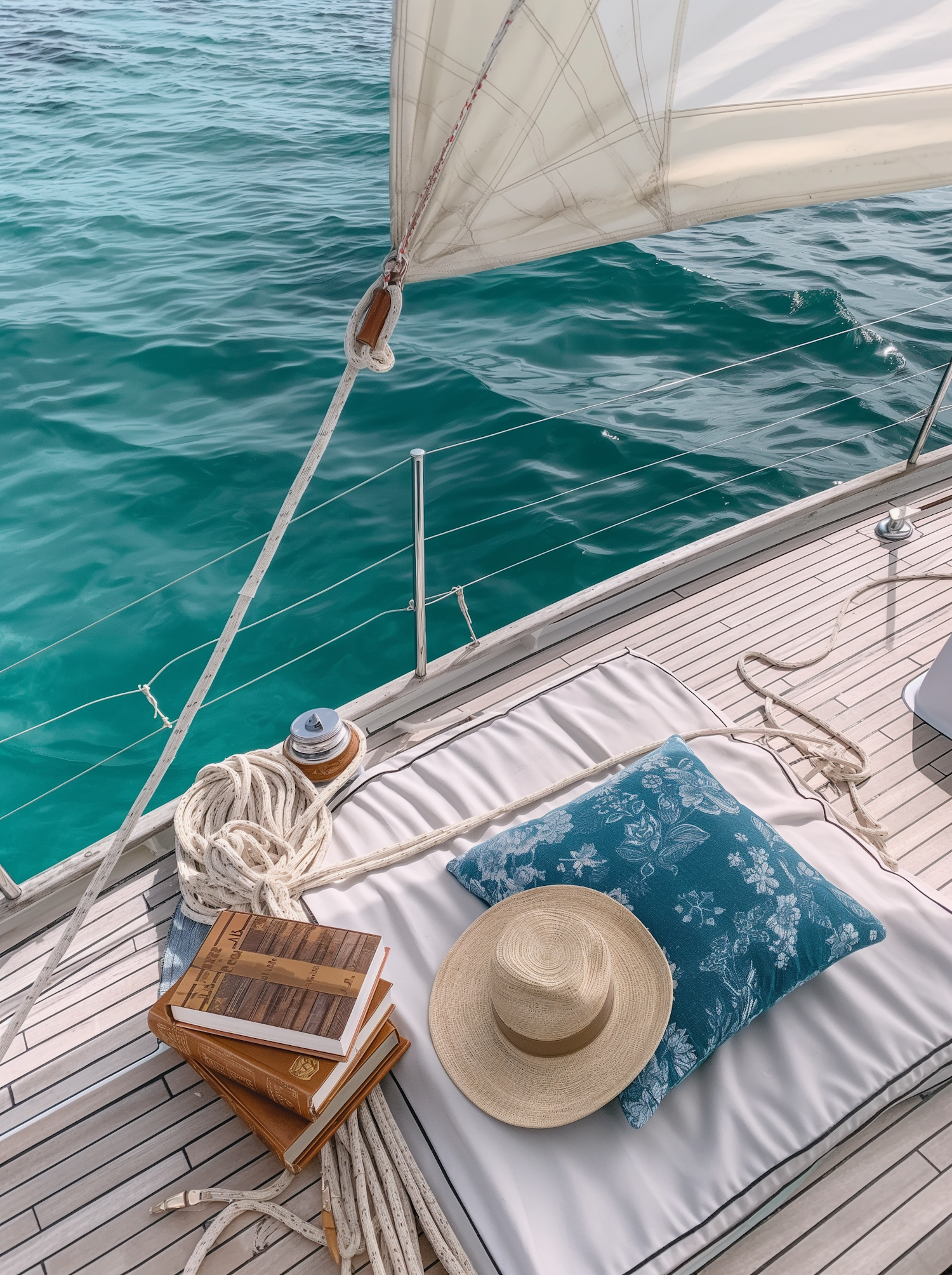 Tranquil Sailing Leisure Scene