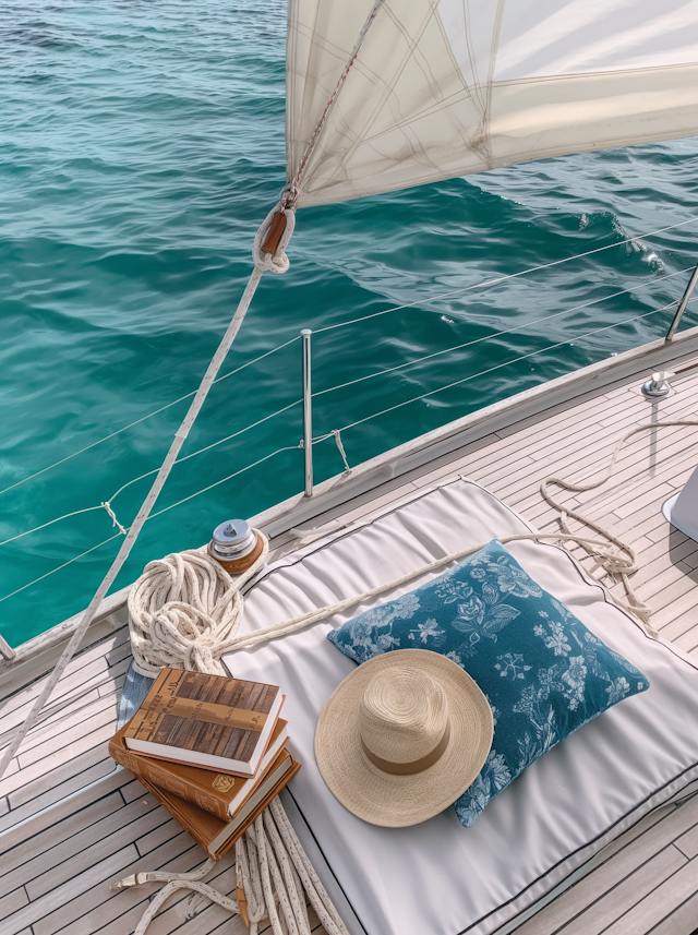 Tranquil Sailing Leisure Scene