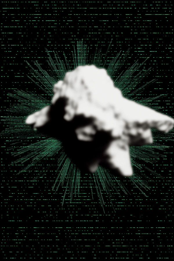 Abstract Sci-Fi Object