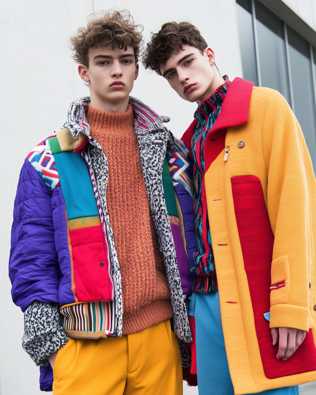 Colorful Fashion Duo