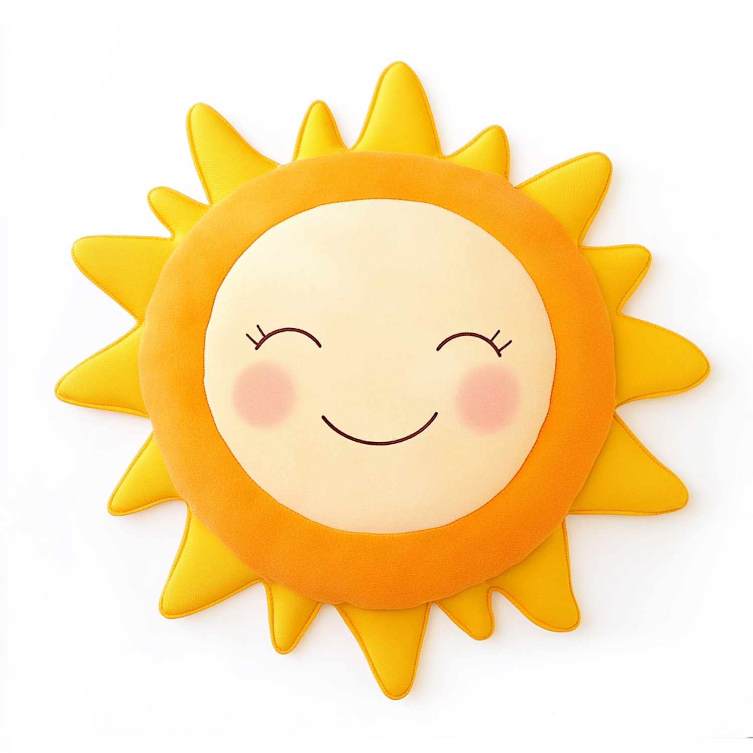 Cheerful Cartoon Sun