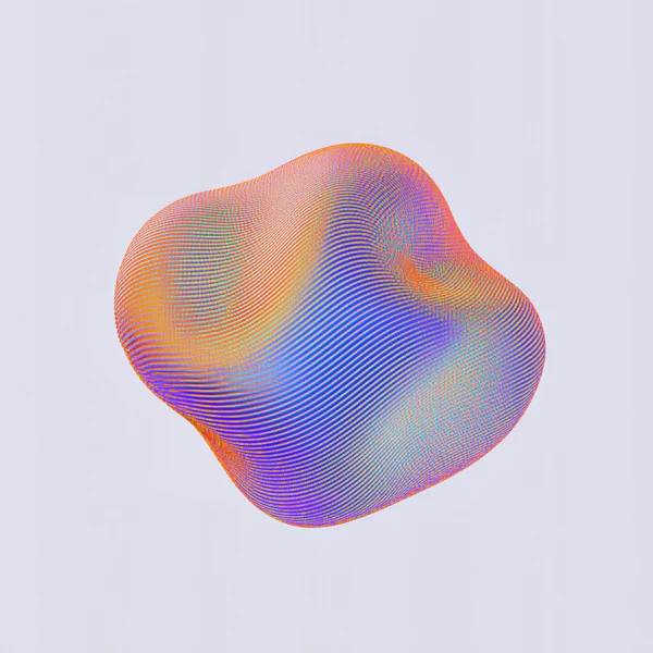 Vibrant 3D Abstract Art