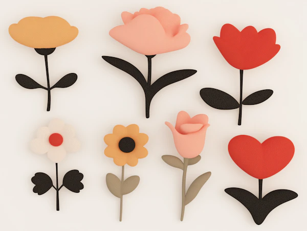 Stylized Flower Collection