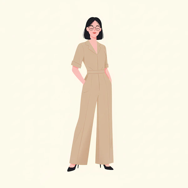Stylized Woman Portrait