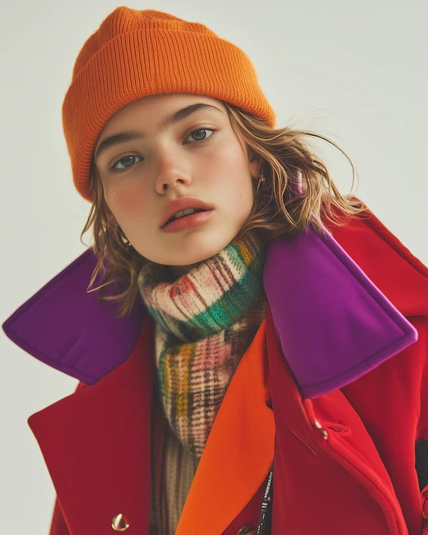 Stylish Winter Portrait