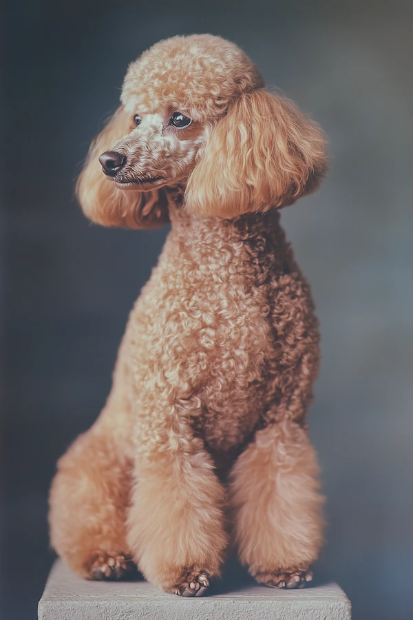 Elegant Poodle Portrait