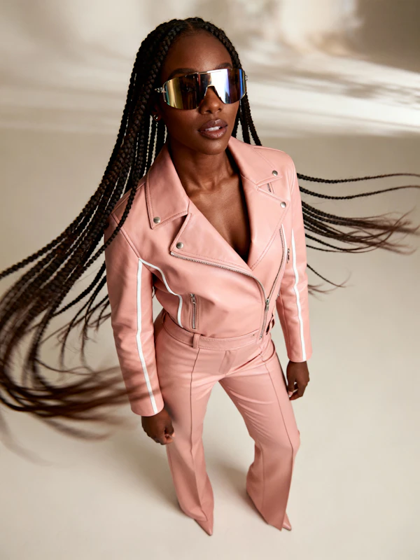 Dynamic Fashion Portrait
