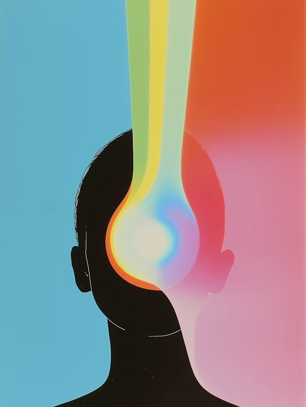 Abstract Human Silhouette