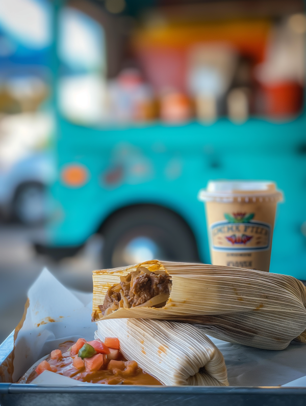 Savory Tamale Street Food