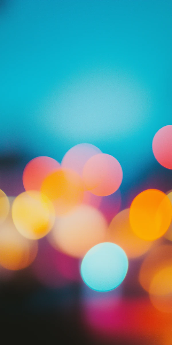 Vibrant Bokeh Abstract