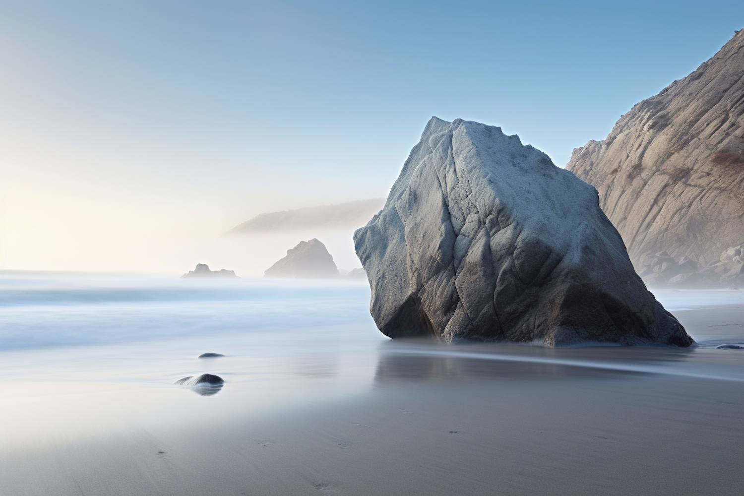 Tranquil Monolith Shore