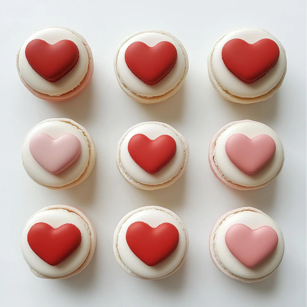 Romantic Macaron Grid