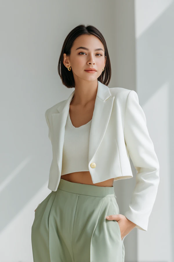 Stylish Woman Indoors