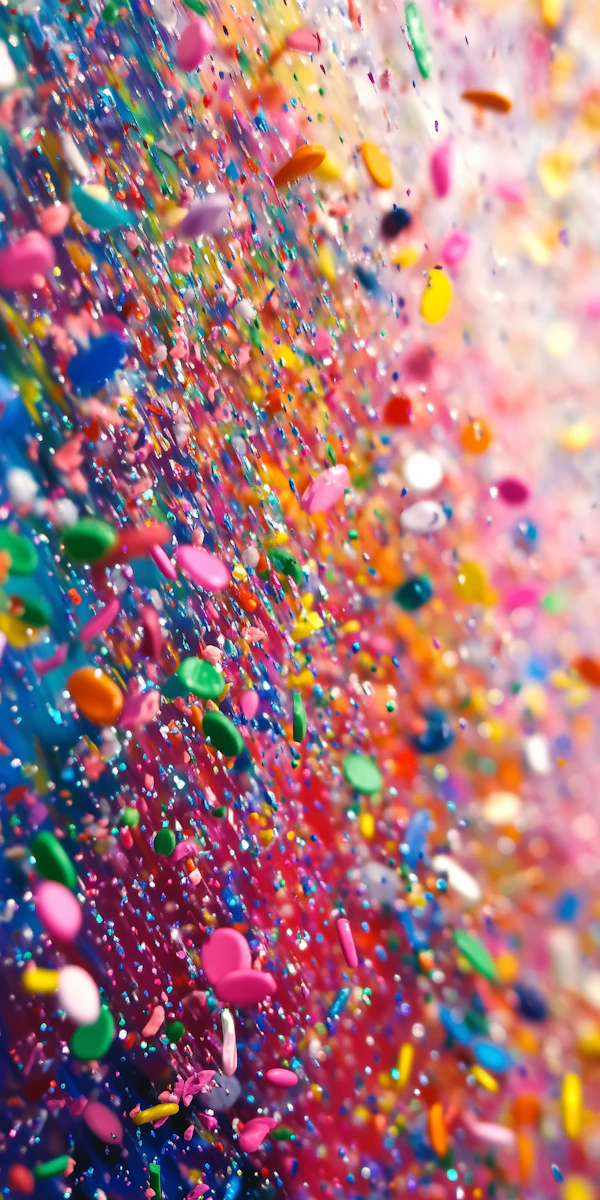 Colorful Confetti Burst