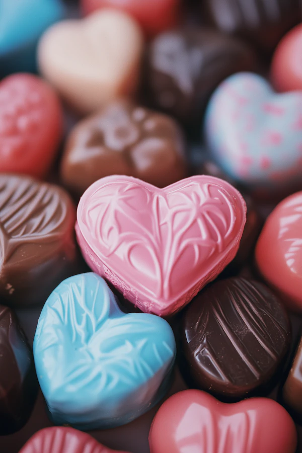 Heart-Shaped Chocolates