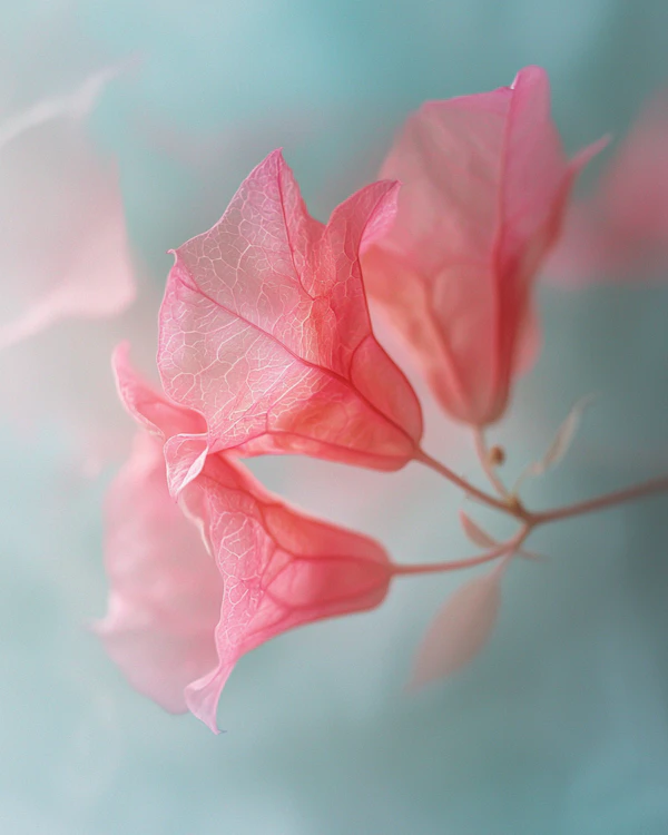 Pink Bougainvillea Focus