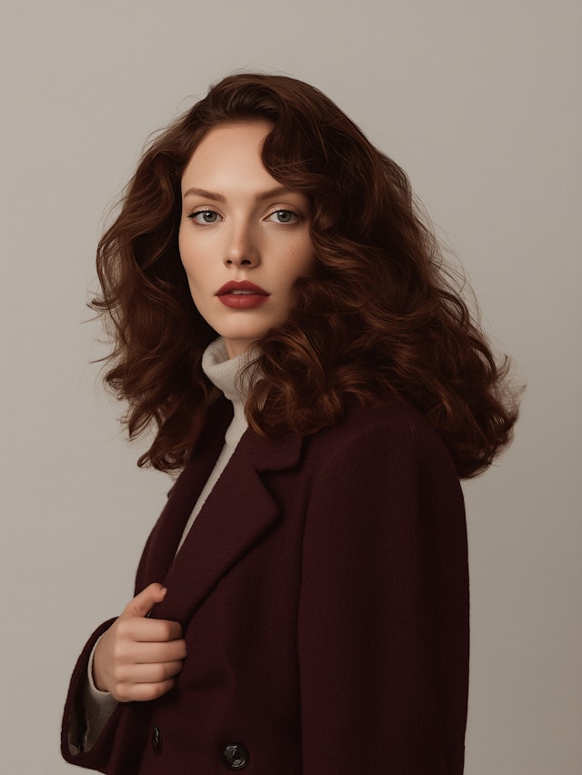 Studio Portrait of Woman