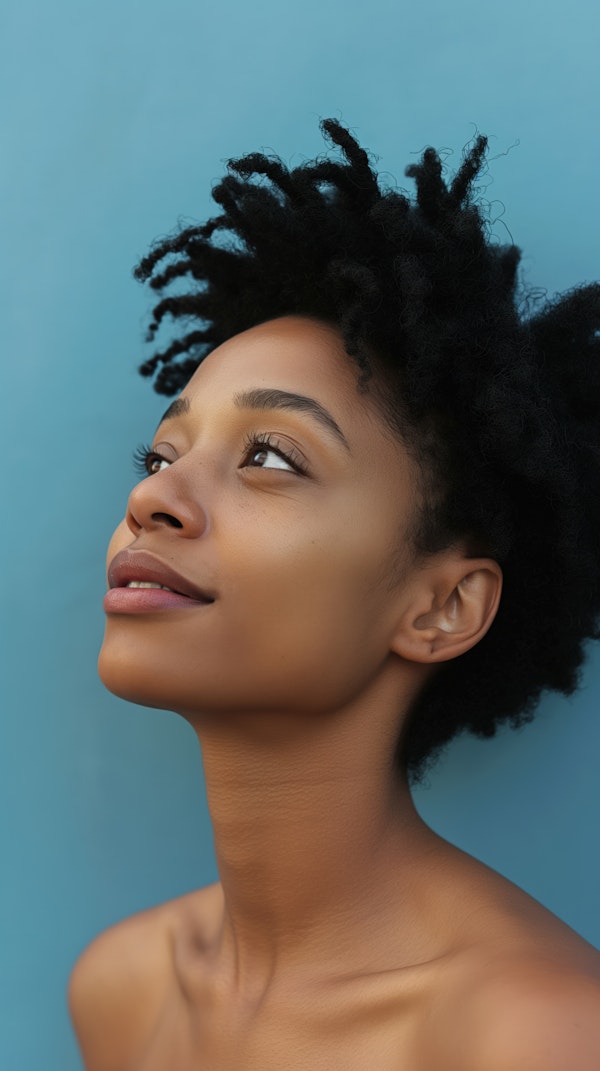 Serene Portrait of a Young Woman