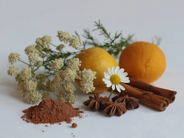 Natural Ingredients Display