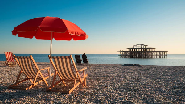 Serene Beach Scene