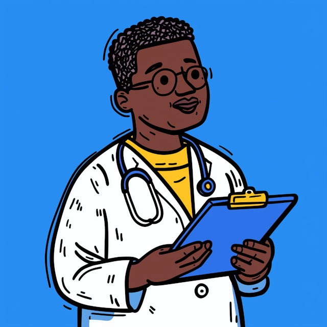 Illustrated Medical Professional