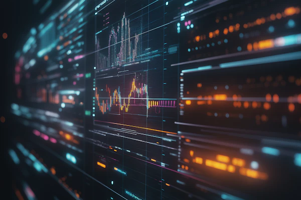 Futuristic Data Display