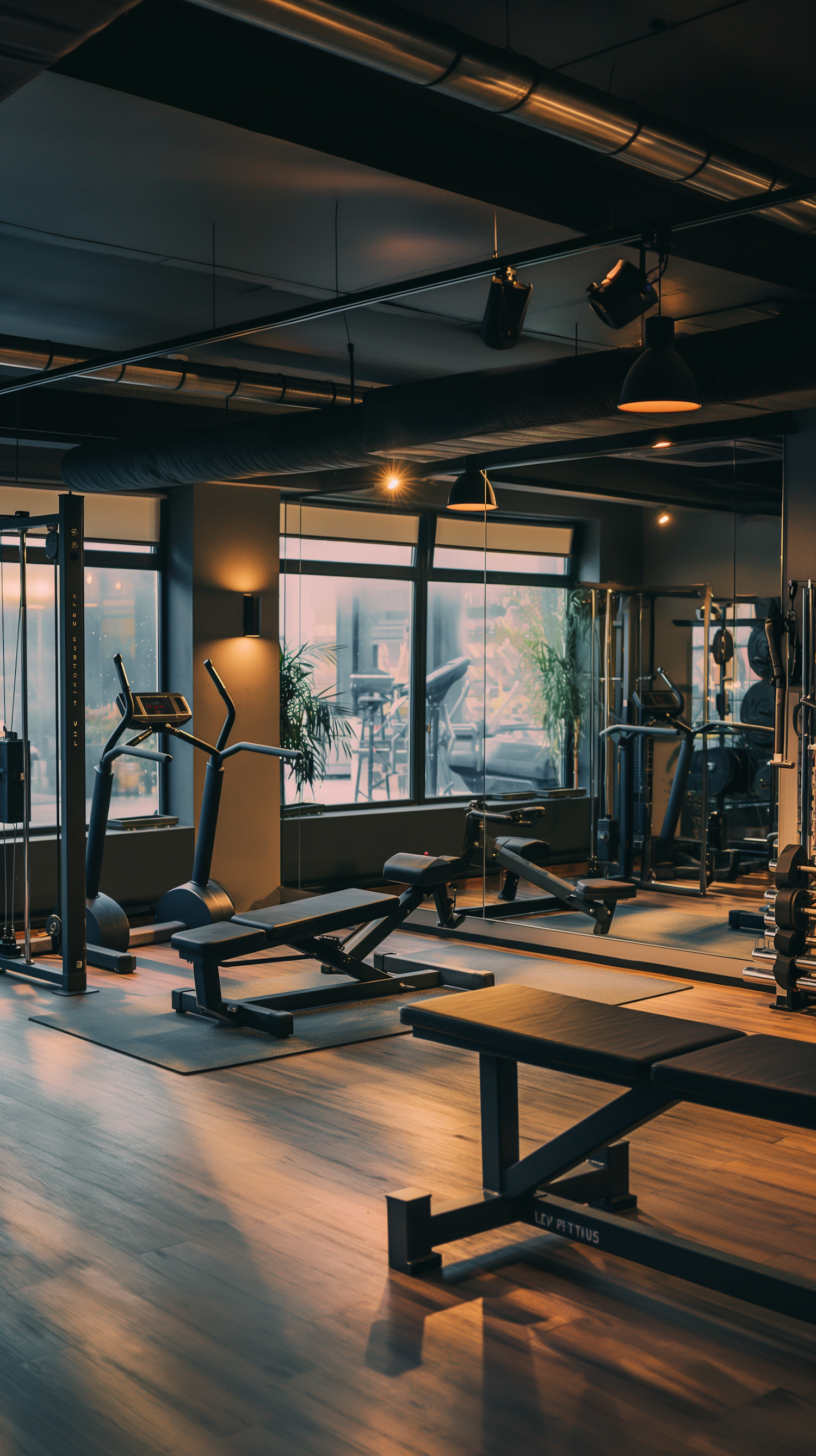 Contemporary Gym Interior