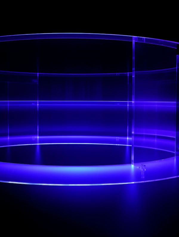Futuristic Neon Vortex