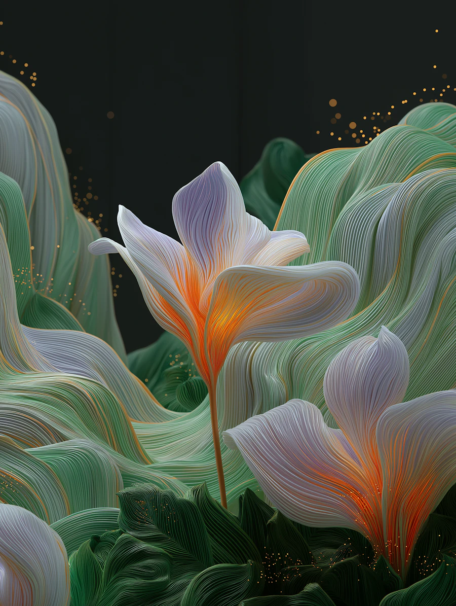 Ethereal Floral Art