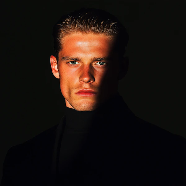 Dramatic Male Portrait